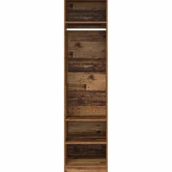vidaXL Kledingkast Oudhout 50 x 50 x 200 cm Bewerkt hout