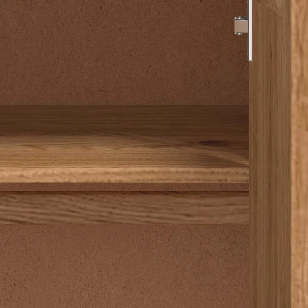 vidaXL Kledingkast PANAMA Honing 169 x 50 x 185 cm Massief grenenhout