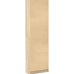 vidaXL Kledingkast Sonoma Eiken 55 x 25 x 189 cm Bewerkt hout