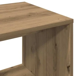 vidaXL Kledingkast 100x50x200 cm bewerkt hout gerookt eikenkleurig