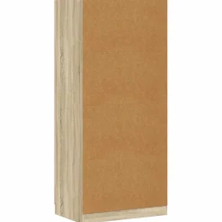 vidaXL Kledingkast 30x50x200 cm bewerkt hout artisanaal eikenkleur
