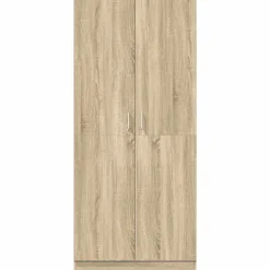 vidaXL Kledingkast 30x50x200 cm bewerkt hout artisanaal eikenkleur