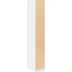 vidaXL Kledingkast 80x52x180 cm bewerkt hout artisanaal eikenkleurig