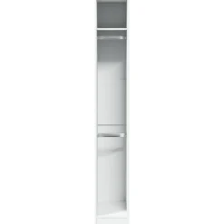 vidaXL Kledingkast 80x52x180 cm bewerkt hout artisanaal eikenkleurig