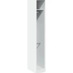 vidaXL Kledingkast 80x52x180 cm bewerkt hout artisanaal eikenkleurig