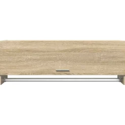 vidaXL Kledingkast 100x50x200 cm bewerkt hout sonoma eikenkleurig