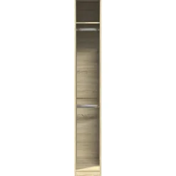 vidaXL Kledingkast 30x50x200 cm bewerkt hout sonoma eikenkleurig