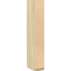 vidaXL Kledingkast 30x50x200 cm bewerkt hout sonoma eikenkleurig