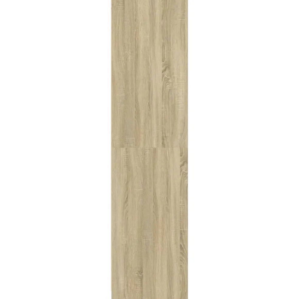vidaXL Kledingkast 82,5x51,5x180 cm bewerkt hout wit