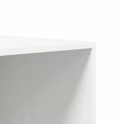 vidaXL Kledingkast 100x50x200 cm bewerkt hout wit