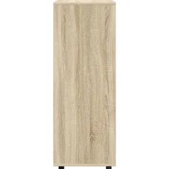 vidaXL Kledingkast 80x40x110 cm bewerkt hout sonoma eikenkleurig