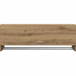 vidaXL Kledingkast 100x32,5x35 cm bewerkt hout artisanaal eikenkleurig