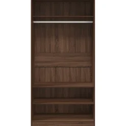 vidaXL Kledingkast 30x50x200 cm bewerkt hout oud hout