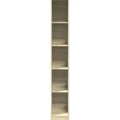 vidaXL Kledingkast 30x50x200 cm bewerkt hout sonoma eikenkleurig