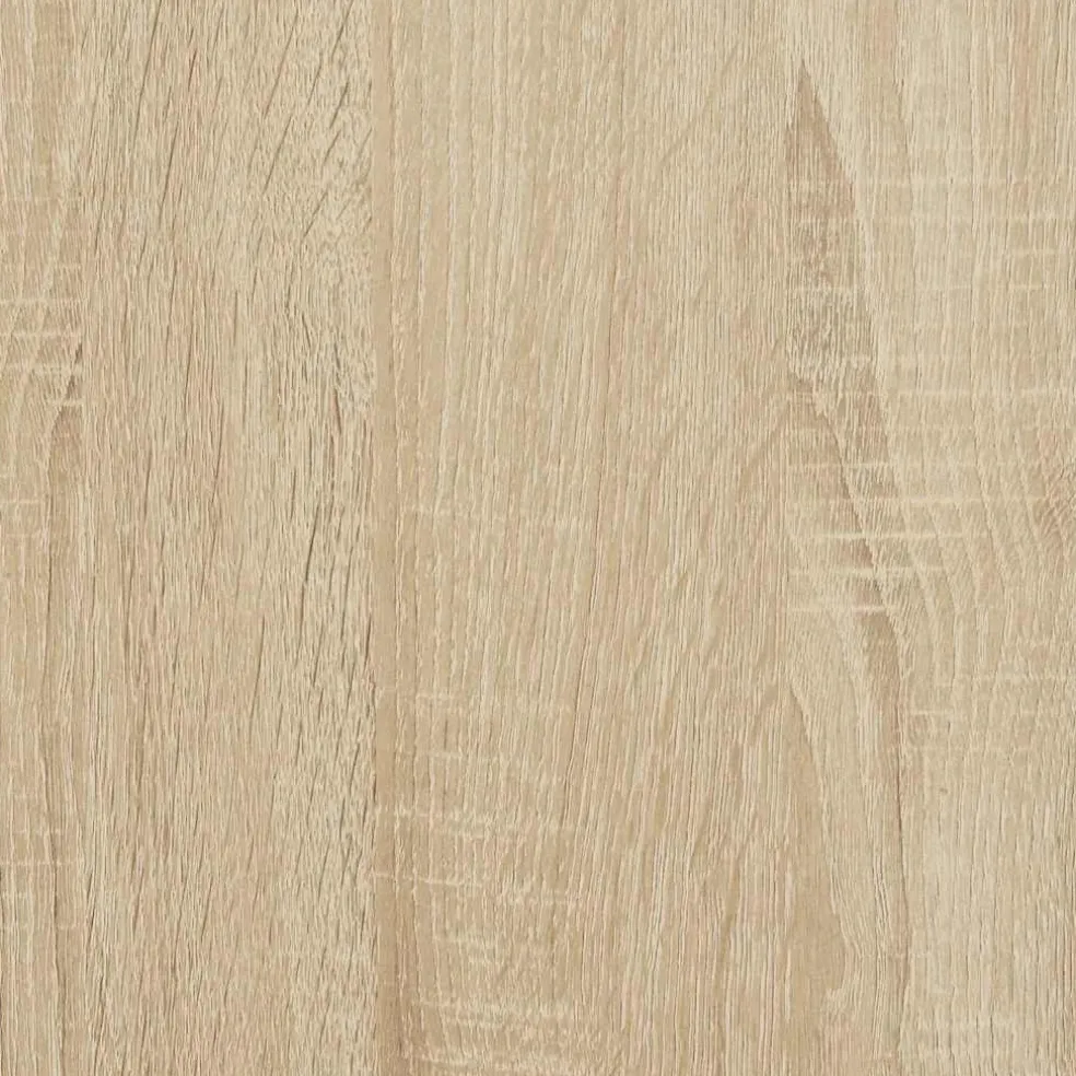 vidaXL Kledingkast 90x52x200 cm bewerkt hout sonoma eikenkleurig