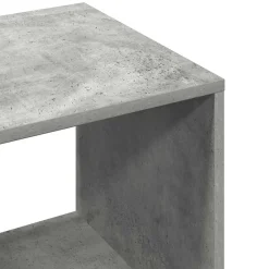 vidaXL Kledingkast 80x40x110 cm bewerkt hout betongrijs