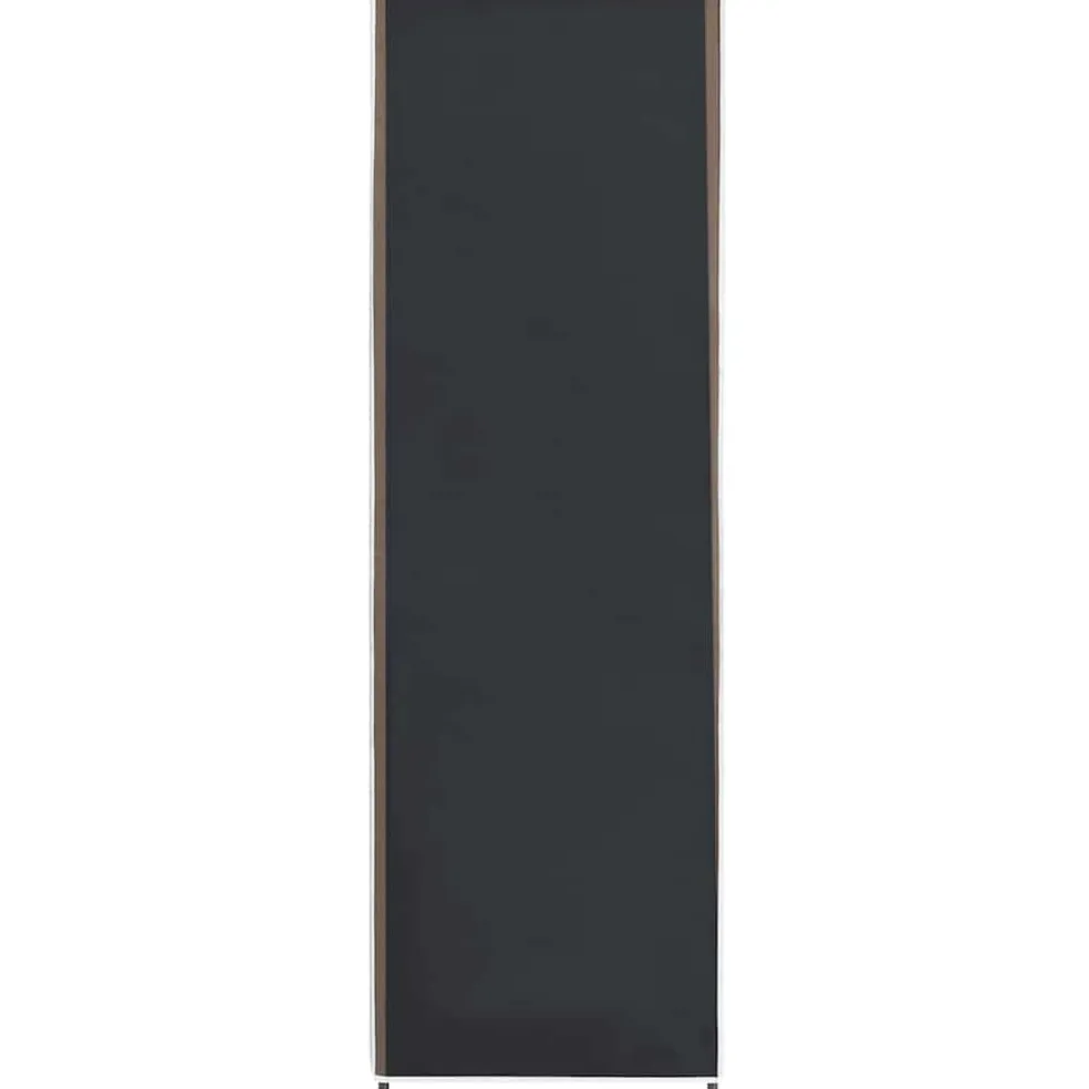 vidaXL Kledingkast 87x49x159 cm stof zwart