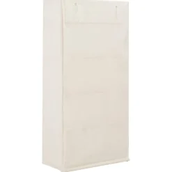 vidaXL Kledingkast 79x40x170 cm stof wit