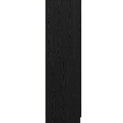 vidaXL Kledingkast Zwart Eiken 82,5 x 51,5 x 180 cm Bewerkt hout