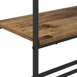 vidaXL Kledingrek Oud hout 60 x 30 x 171 cm Bewerkt hout