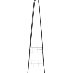 vidaXL Kledingrek 59x35x150 cm zwart