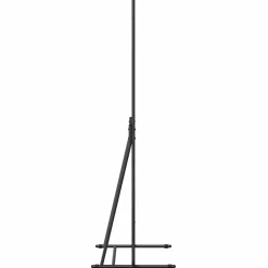 vidaXL Kledingrek Zwart 62 x 48 x 158 cm Staal