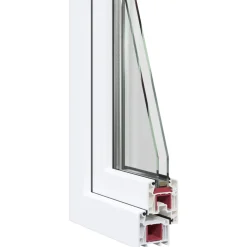vidaXL Kleur binnenkant kelderraam Wit RISOR 50 x 75 cm