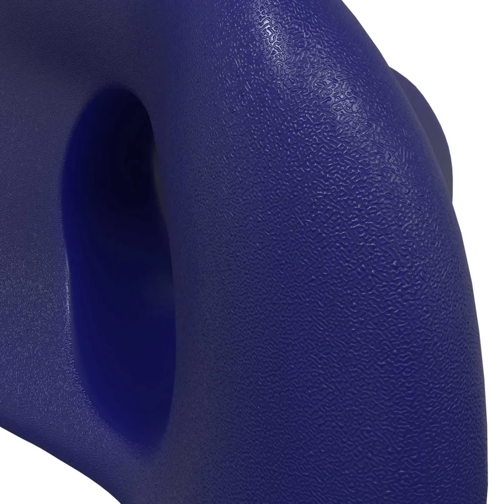 vidaXL Klimgreep 2 st Blauw 100 x 67 x 43 mm PP