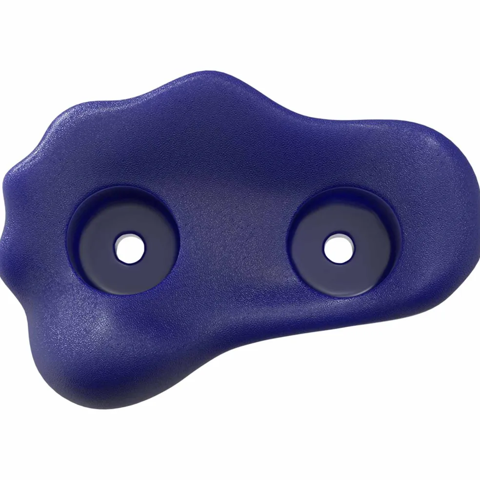 vidaXL Klimgreep 2 st Blauw 100 x 67 x 43 mm PP