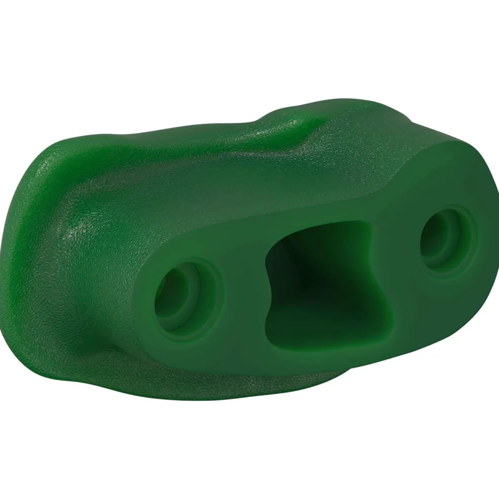 vidaXL Klimgreep 2 st Groen 100 x 67 x 43 mm PP