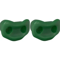 vidaXL Klimgreep 2 st Groen 100 x 67 x 43 mm PP