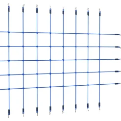 vidaXL Klimnet 200x150 cm blauw