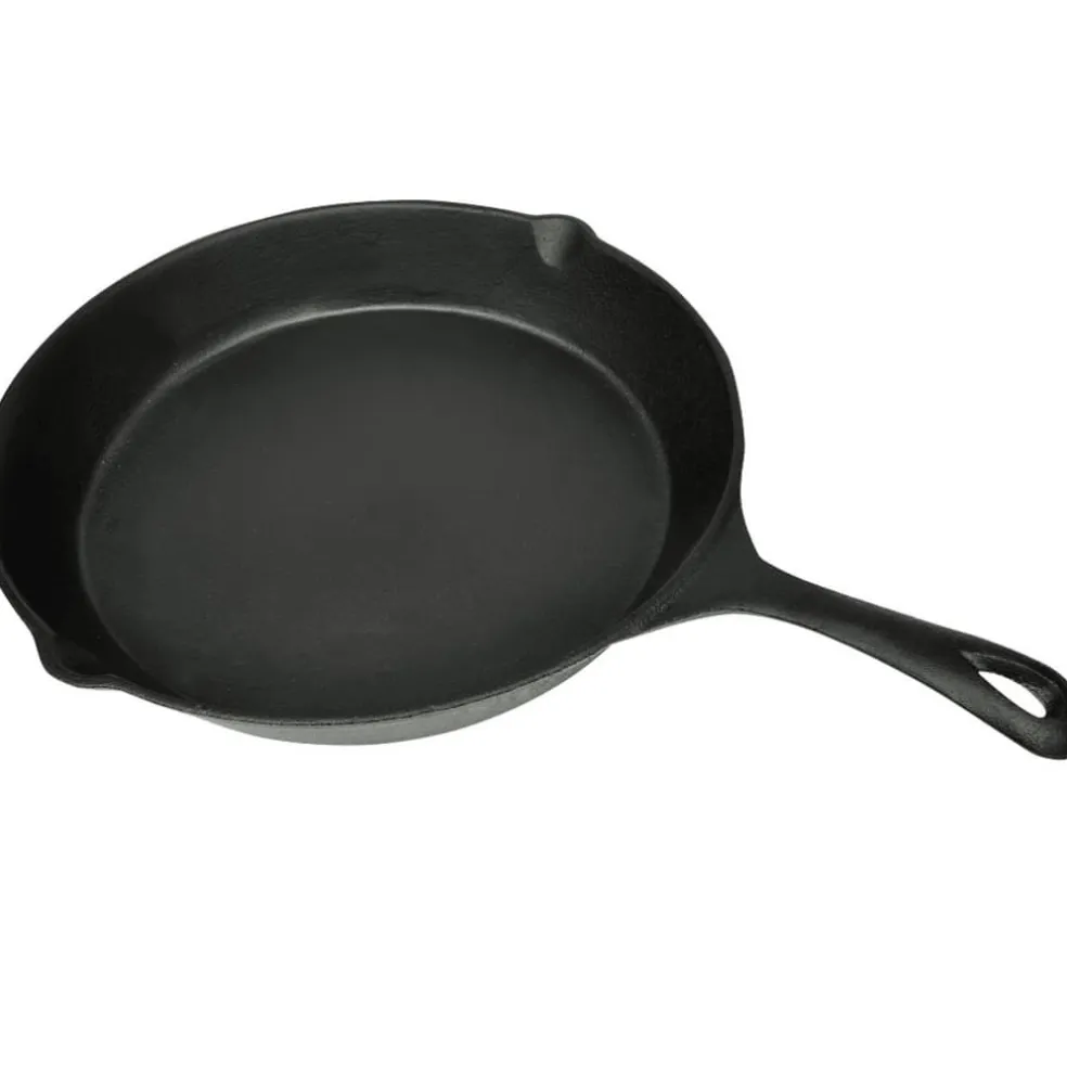 vidaXL Koekenpan gietijzer 30 cm rond