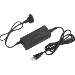 vidaXL Koelbox met wielen en adapter 36 L PP en PE zwart en grijs