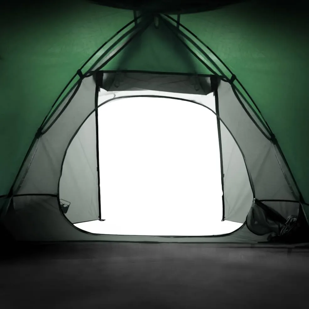 vidaXL Koepeltent 2-persoons waterdicht groen