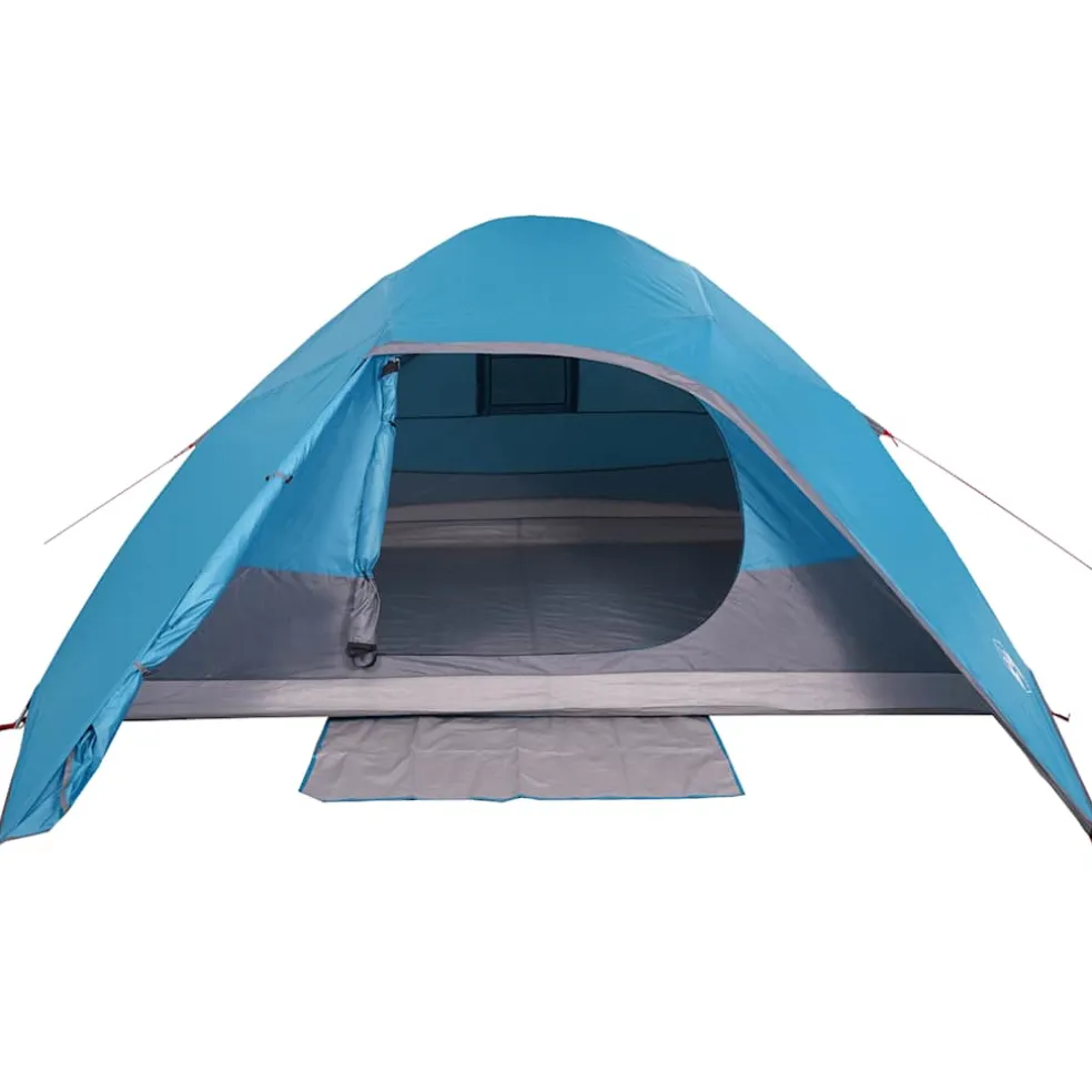 vidaXL Koepeltent 4-persoons waterdicht blauw