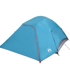 vidaXL Koepeltent 4-persoons waterdicht blauw