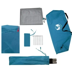 vidaXL Koepeltent 2-persoons waterdicht blauw