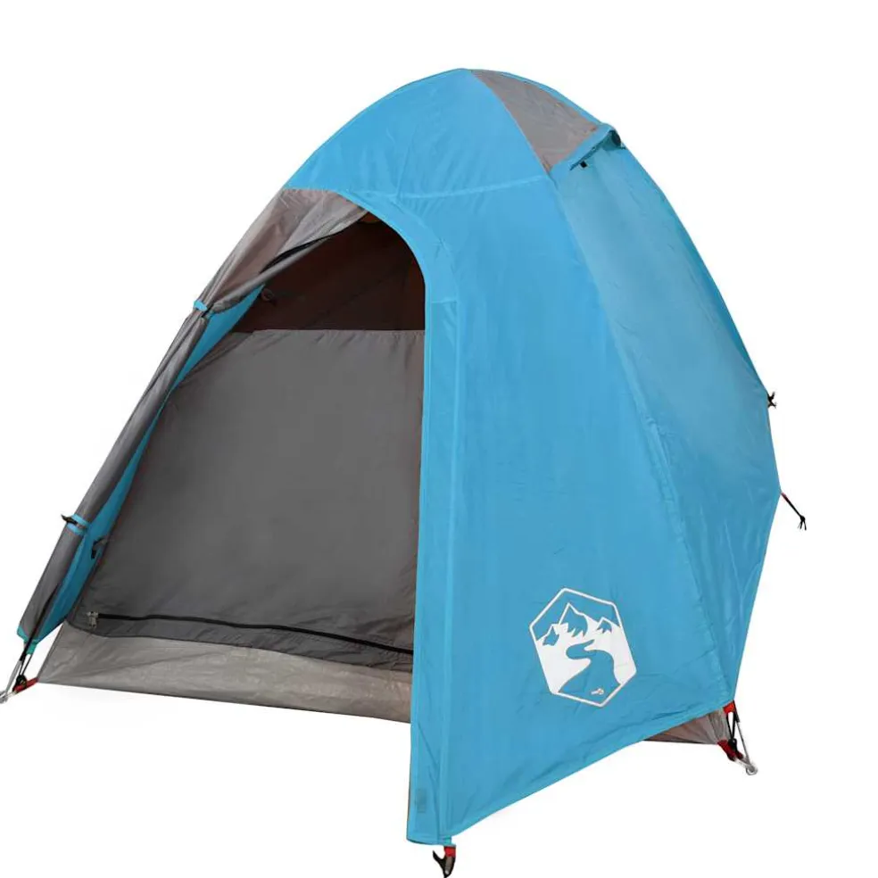 vidaXL Koepeltent 2-persoons waterdicht blauw
