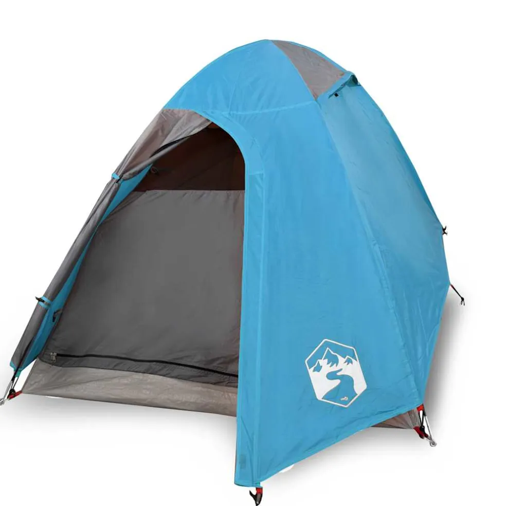 vidaXL Koepeltent 2-persoons waterdicht blauw