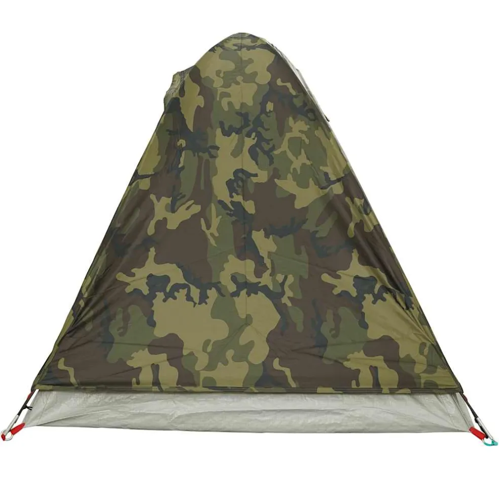 vidaXL Koepeltent 2-persoons waterdicht camouflage