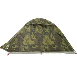 vidaXL Koepeltent 2-persoons waterdicht camouflage