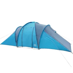 vidaXL Koepeltent 6-persoons waterdicht blauw