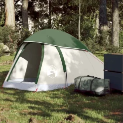 vidaXL Koepeltent 1-persoons waterdicht groen