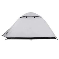 vidaXL Koepeltent 2-persoons waterdicht verduisterend stof wit