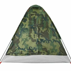 vidaXL Koepeltent 2-persoons waterdicht camouflage