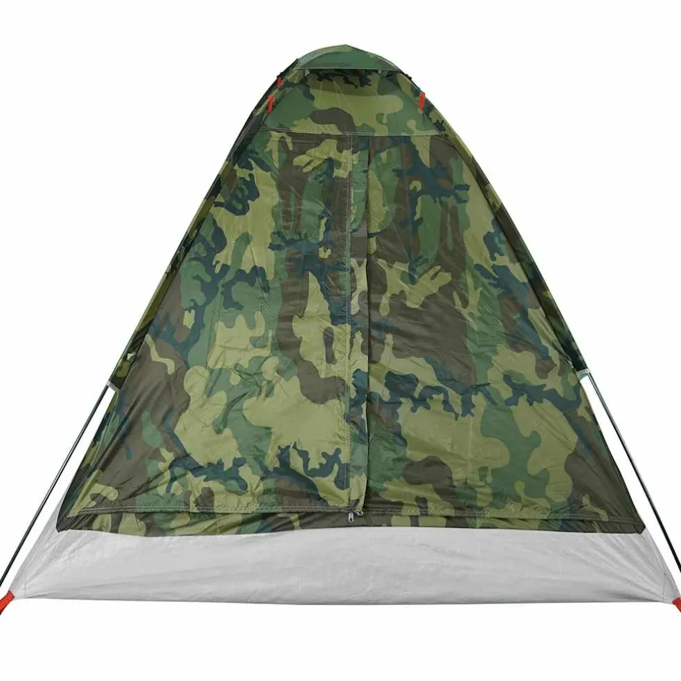 vidaXL Koepeltent 2-persoons waterdicht camouflage
