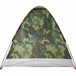 vidaXL Koepeltent 2-persoons waterdicht camouflage