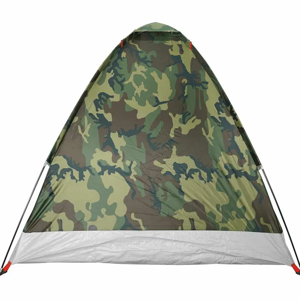 vidaXL Koepeltent 2-persoons waterdicht camouflage