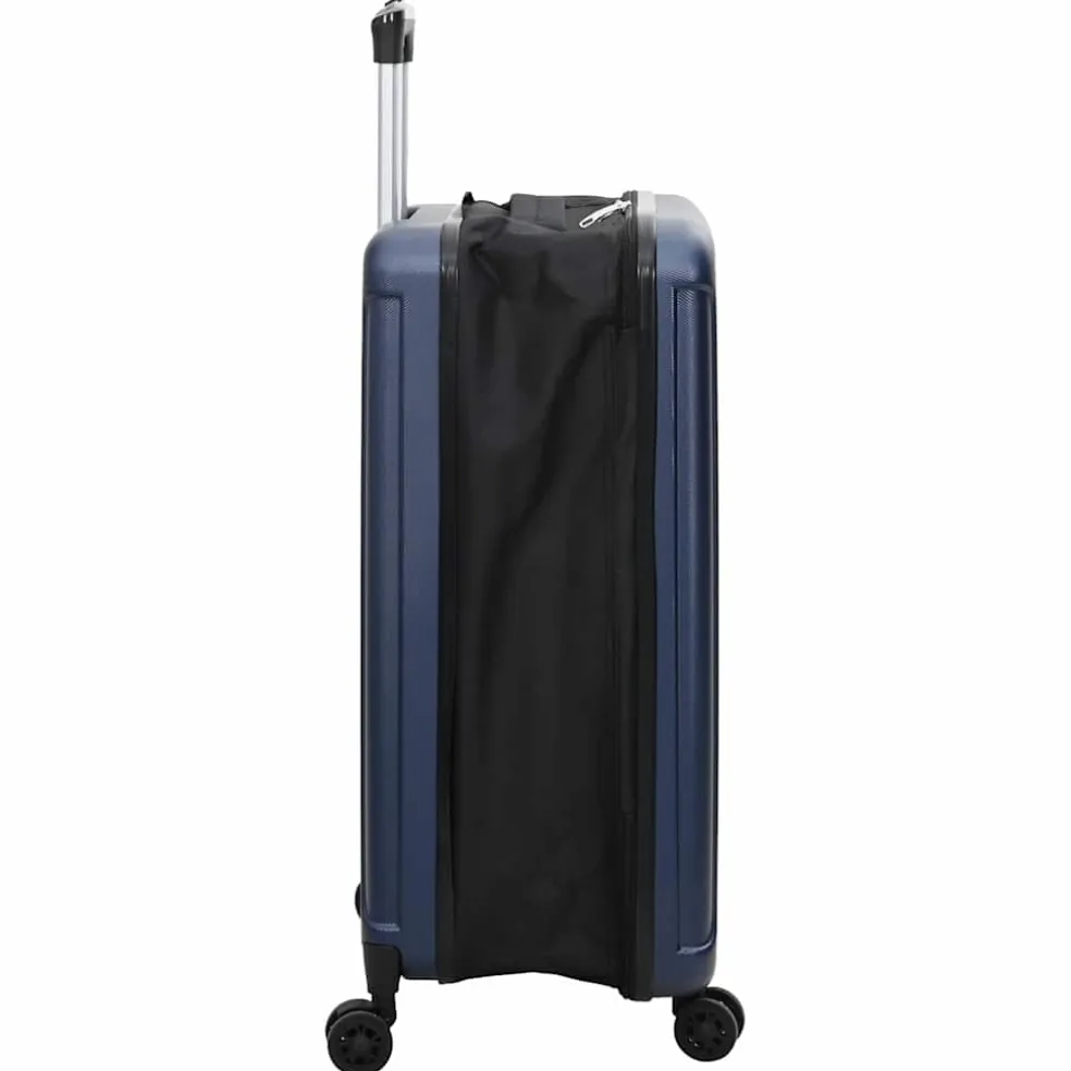 vidaXL Koffer met slot Donkerblauw 34 x 23 x 55.5 cm ABS Kunststof